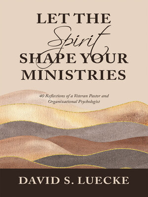 cover image of Let the Spirit Shape Your Ministries